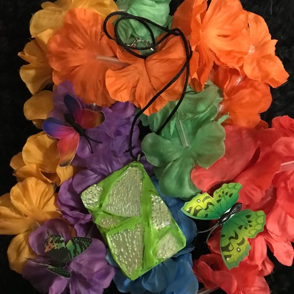 Reversible Exclusive Rare Unique Vintage One of a Kind Handmade Necklace - Picture 8 of 15